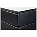 Letto Boxspring In Pelle Nera 160 X 200 Cm President - Foto miniatura 23