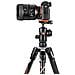 Befree Advanced Kit Treppiede per Fotocamere Digitali Alpha 3 Gambe Nero / Argento con Custodia - Foto miniatura 4