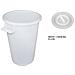 Bidone Immondizia Bianco Con Coperchio 50 Litri - Foto miniatura 1