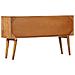 Credenza Con Motivo Stampato 130x30x70 Cm In Massello Di Mango - Foto miniatura 4
