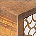 Credenza Con Motivo Stampato 130x30x70 Cm In Massello Di Mango - Foto miniatura 5