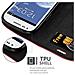 Custodia Compatibile Con Samsung Galaxy S3 Mini In Rosso Mela - Coperchio Protettiva Con Chiusura Magnetica, Funzione Stand E Tasca Per Le Carte - Foto miniatura 4