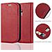 Custodia Compatibile Con Samsung Galaxy S3 Mini In Rosso Mela - Coperchio Protettiva Con Chiusura Magnetica, Funzione Stand E Tasca Per Le Carte - Foto miniatura 5