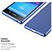 Custodia Compatibile Con Sony Xperia M5 In Blu Metallico - Coperchio Protettivo In Silicone Tpu Flessibile - Foto miniatura 5