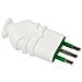 Spina Italiana 2p+t 10a Mod. Hi-pro Corpo Bianco 80100 - Foto miniatura 1