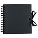Taccuino Scrapbooking 20 X 20 Cm - Nero - Foto miniatura 1