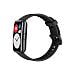 Watch Fit Impermeabile 5 ATM Display 1.64" 4GB Bluetooth / GPS per Fitness con Cardiofrequenzimetro e Accelerometro Nero - Foto miniatura 4