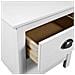 Comodino Hill Bianco 46x35x49,5 cm Legno Massello di Pino - Foto miniatura 5
