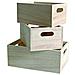 3 Scatole Annidate In Legno Legno 215 X 7 X 12 Cm - Foto miniatura 1
