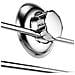 No-foratura Ventosa Rotonda Anello Di Tovagliolo - Vaccum Sistema - In Acciaio Inox Non Arrugginisce Mai - Guida Di Tovagliolo Per Bagno E Cucina - Foto miniatura 3