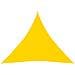 Parasole a Vela in Tessuto Oxford Triangolare 6x6x6 m Giallo - Foto miniatura 1