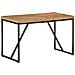 Tavolo Da Pranzo 120x60x76 Cm Legno Massello Di Acacia E Mango - Foto miniatura 1