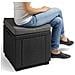 Keter Cubo Pouf Portaoggetti con Cuscino Grafite - Foto miniatura 5