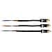 ProClass YUV Cable, 3 RCA - 3 RCA, metal, 1.5 m 1.5m 3 x RCA Nero cavo video e componente (YPbPr)  - Foto miniatura 2