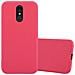 Custodia Compatibile Con Lg Q7 In Candy Rosso - Coperchio Protettivo In Silicone Tpu Flessibile - Foto miniatura 1