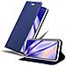 Custodia Compatibile Con Honor 9x In Classy Blu Scuro - Coperchio Protettiva Con Chiusura Magnetica, Funzione Stand E Tasca Per Le Carte - Foto miniatura 1