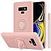 Cadorabo Custodia Compatibile Con Samsung Galaxy Note 9 In Liquid Rosa - Coperchio Protettivo In Silicone Tpu Flessibile Con Anello - Foto miniatura 1