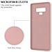 Cadorabo Custodia Compatibile Con Samsung Galaxy Note 9 In Liquid Rosa - Coperchio Protettivo In Silicone Tpu Flessibile Con Anello - Foto miniatura 4