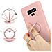 Cadorabo Custodia Compatibile Con Samsung Galaxy Note 9 In Liquid Rosa - Coperchio Protettivo In Silicone Tpu Flessibile Con Anello - Foto miniatura 5