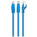 Cavo Utp Cat6 3 Metri Di Colore Blu - Foto miniatura 3