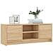 Mobile Per Tv Rovere Sonoma 102x30x37,5 Cm Legno Multistrato - Foto miniatura 3