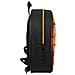 Zaino Scuola 3d Nero Arancio 27 X 33 X 10 Cm - Foto miniatura 3