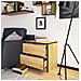 Comodino K60, 2 cassetti, 60x40x55 cm, Colore Quercia Craft - Foto miniatura 4