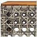 Tavolo Da Giardino Grigio 55x55x36 Cm Polyrattan E Legno Acacia - Foto miniatura 8