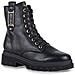 Black Casual Closed Booties Stivaletti Sintetico E Tessile Scarpe Donna Nero Eu 37, 5-25262-43 001 - Foto miniatura 1