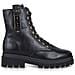 Black Casual Closed Booties Stivaletti Sintetico E Tessile Scarpe Donna Nero Eu 37, 5-25262-43 001 - Foto miniatura 2