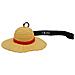 Diffusore Di Luce Led Modello Cappello Di Paglia, Giallo - Foto miniatura 1