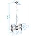 LPCE2286TSLI-XL-B Supporto TV a parete 2,18 m (86") Nero - Foto miniatura 7