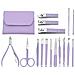 Set Di Manicure, Pinze, Forbici, Set Di Manicure Solingen 42069-purple - Foto miniatura 1