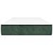 Materasso A Molle Verde Scuro 80x200x20 Cm In Velluto - Foto miniatura 3