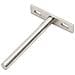 Staffe Mensole Galleggianti 12pz 10x100 Mm Acciaio Al Carbonio - Foto miniatura 3