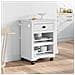 Carrello Da Cucina Bodo Bianco 67,5x45x80 Cm - Foto miniatura 3