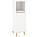 Set Mobili da Bagno 3 pz Bianco in Legno Multistrato - Foto miniatura 7