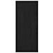 Lusso Casadino -  Libreria/divisorio Nero 100x30x71,5cm In Legno Massello Di Pino - Foto miniatura 5
