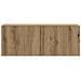 Mobili TV a Parete 4 pz Rovere Artigianale in Legno Multistrato - Foto miniatura 7