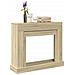 Cornice per Camino Rovere Sonoma 100x30x87,5 cm in Truciolato - Foto miniatura 2