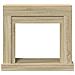 Cornice per Camino Rovere Sonoma 100x30x87,5 cm in Truciolato - Foto miniatura 4