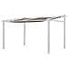 Tela Per Pergola A Parete 3 × 4m Fréjus Taupe - Foto miniatura 2