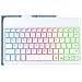 Custodia Con Tastiera Bluetooth Con Supporto Rotante A 360° Compatibile Con Ipad Air 11 (2024/2025) - Viola Lavanda - Foto miniatura 2