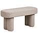 Panca Weston - Beige - Tessuto - 95x36x45 Cm - Foto miniatura 1