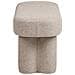 Panca Weston - Beige - Tessuto - 95x36x45 Cm - Foto miniatura 5