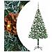 Albero di Natale artificiale Verde 180 cm PVC e Acciaio - Foto miniatura 1