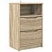 Comodino Rovere Sonoma 40 x 30 x 467 cm Legno multistrato - Foto miniatura 1