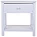 Comodino In Legno Bianco 40x29x42 - Foto miniatura 2