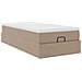 Struttura Letto Pouf con Materasso 80x200 cm Similpelle - Foto miniatura 6