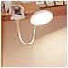 Lampada Da Scrivania Ricaricabile Con Clip Bianca — Touch Dimmer 5 Livelli, 5 Temperature Colore + Luce Rossa, 36 Led, Batteria 2000mah - Foto miniatura 2